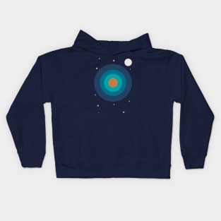 Save the Planet & the Moon Kids Hoodie